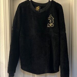 Disney Gold Collection True Original Black Sherpa Spirit Jersey